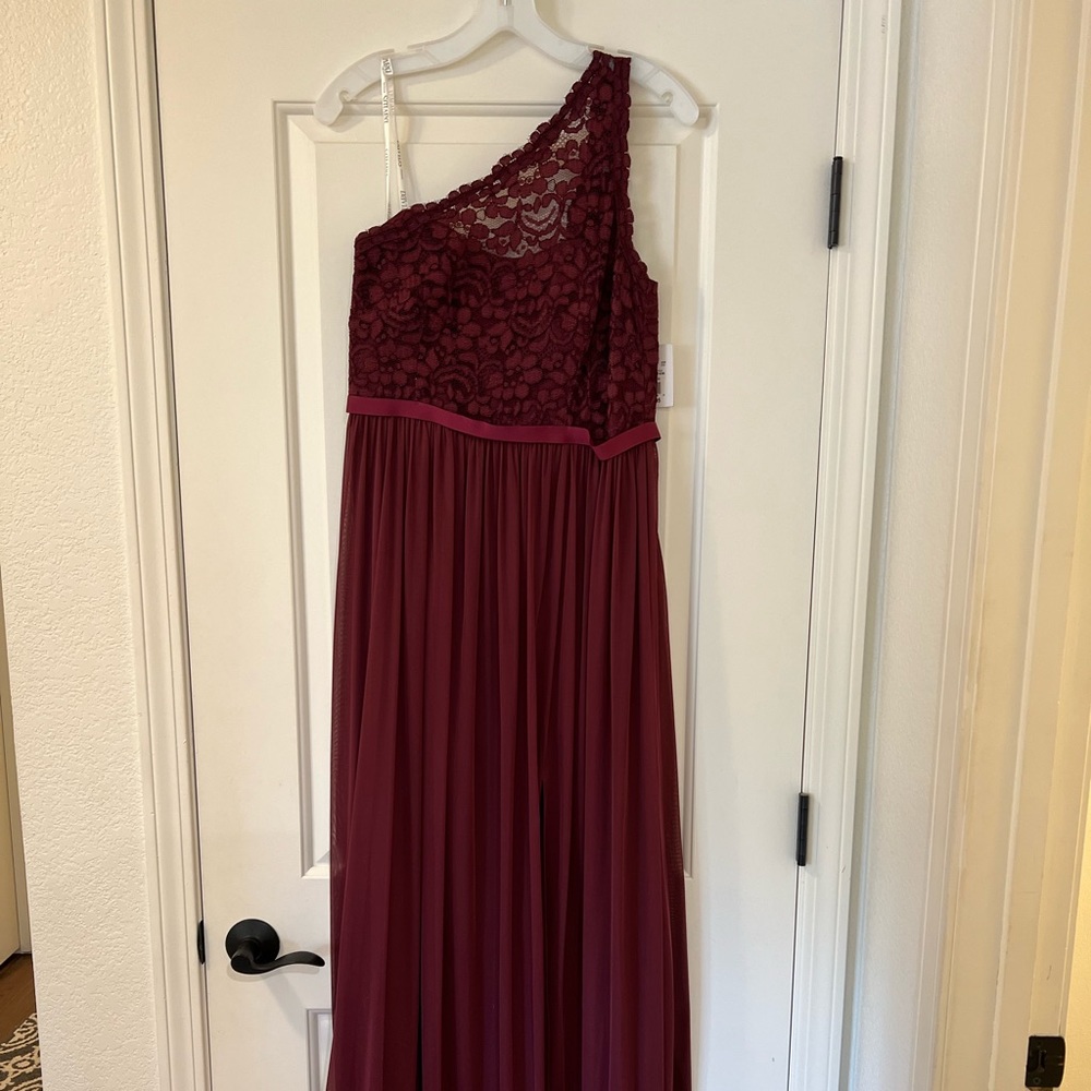 David’s Bridal Bridesmaids dress. Never worn, tags still on!